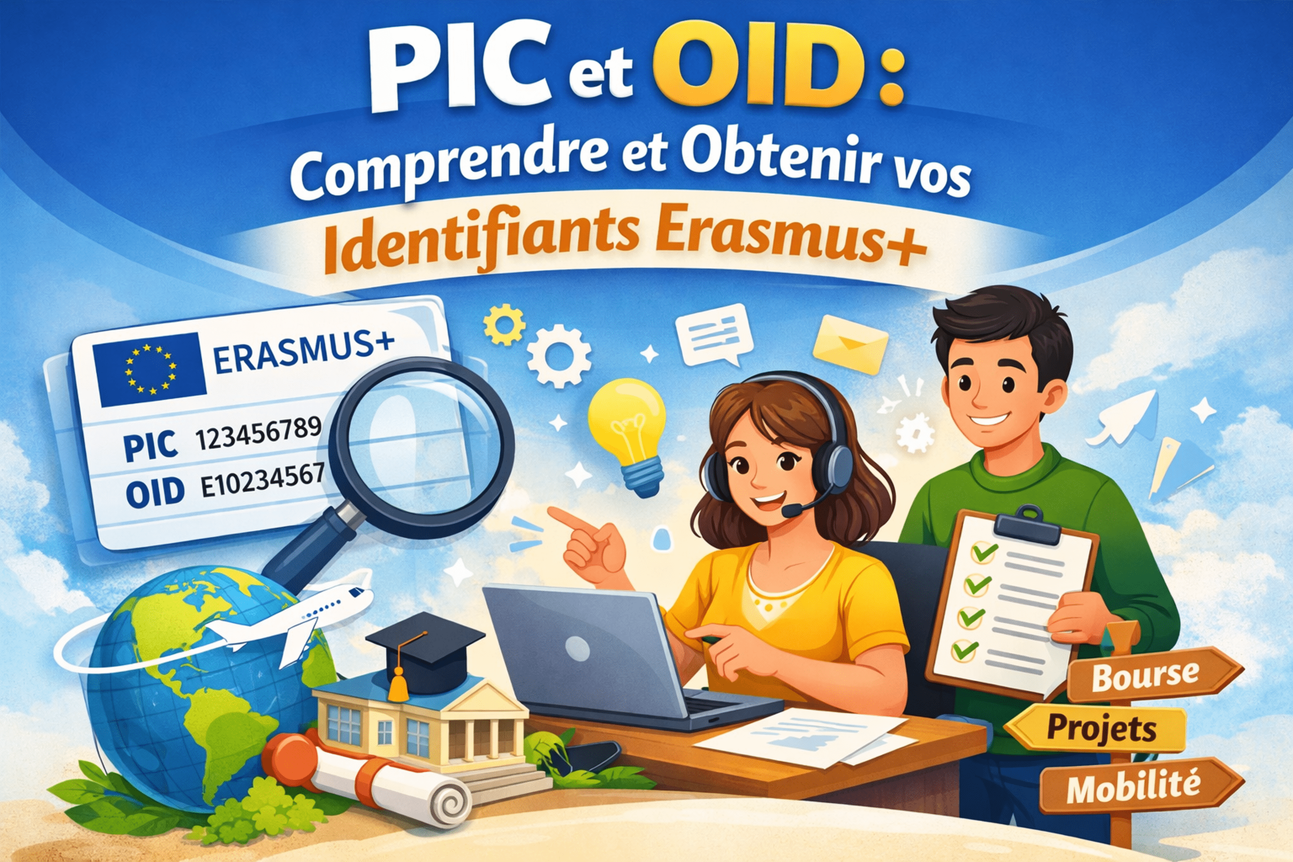 PIC et OID : Comprendre et Obtenir vos Identifiants Erasmus+